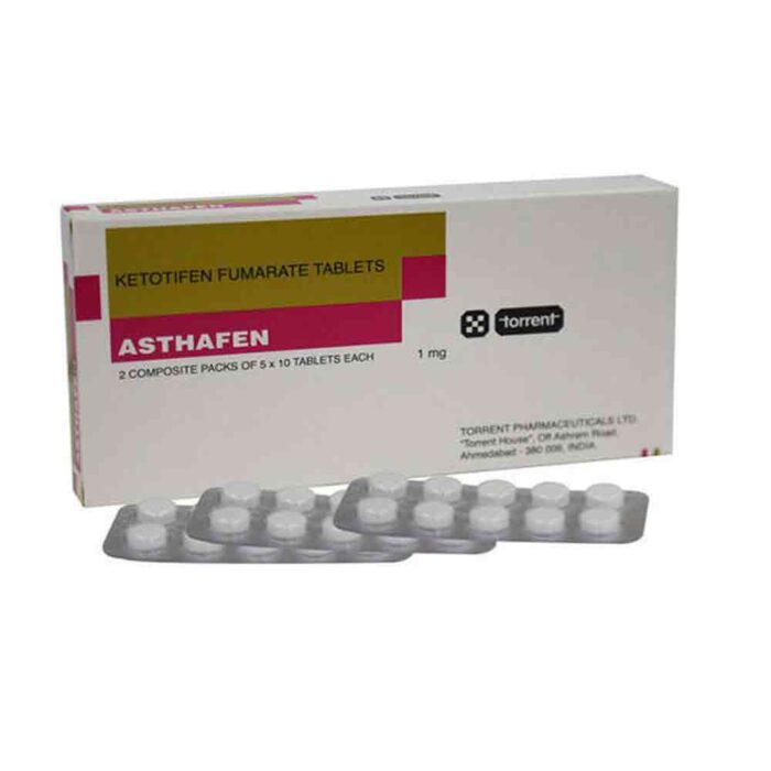 Ketotifen bulk exporter Asthafen 1mg Tablet third party manufacturer