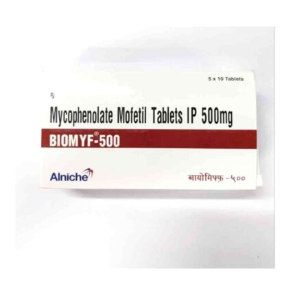 Mycophenolate mofetil Bulk exporter BIOMYF 500MG TABLET third party manufacturer
