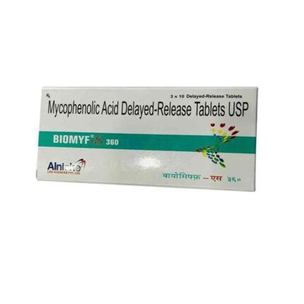 Mycophenolate Sodium Bulk Exporter BIOMYF-S 360MG TABLET third party manufacturer