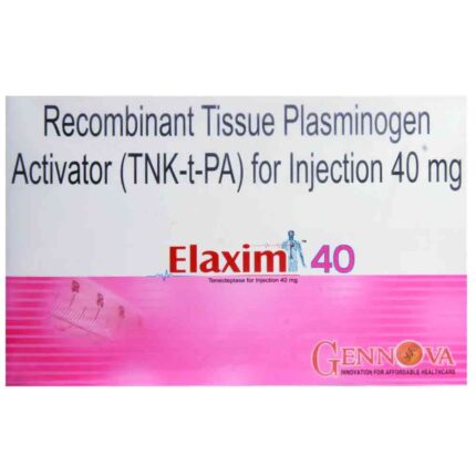 Recombinant Tissue Plasminogen Activator Tenecteplase bulk exporter Elaxim 40mg Injection third party manufacturer