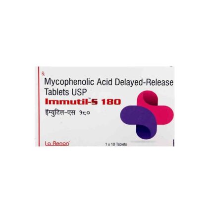 Mycophenolic Acid Bulk Exporter Immutil-S 180mg Tablet third contract manufacturer