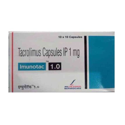 Imunotac 1.0mg Capsule Tacrolimus bulk exporter third contract manufacturer