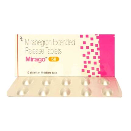 Mirabegron bulk exporter Mirago 50mg Tablet third contract manufacturer