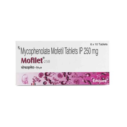 Mycophenolate Mofetil Bulk Exporter Mofilet 250mg Tablet third party manufacturer