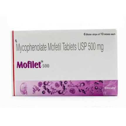 Mycophenolate Mofetil Bulk Exporter Mofilet 500mg Tablet third contract manufacturer