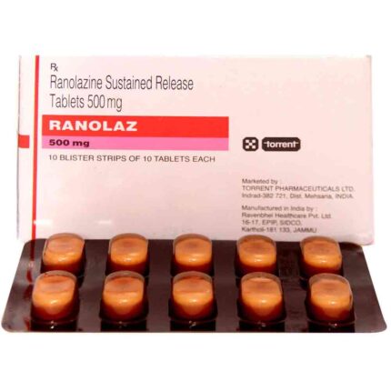 Ranolazine bulk exporter Ranolaz 500mg Tablet Third Contract Manufacturer