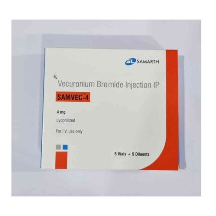 Vecuronium Bromide Bulk Exporter SAMVEC 4MG INJECTION third party manufacturer
