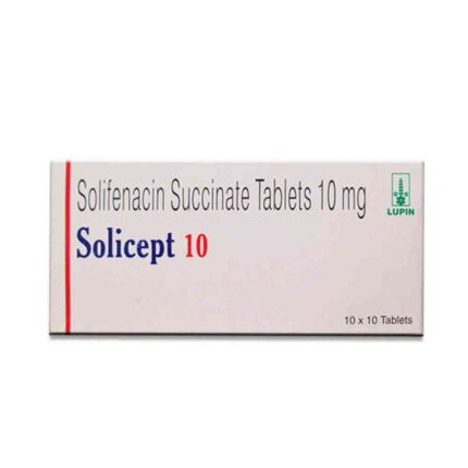 Solifenacin Succinate bulk exporter Solicept 10mg Tablet third party manufacturer