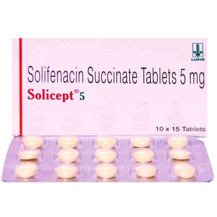 Solifenacin Succinate bulk exporter Solicept 5mg Tablet third contract manufacturer