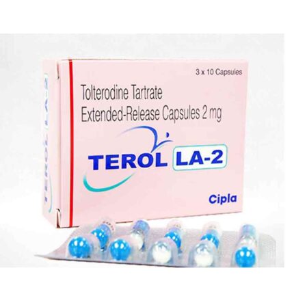 Tolterodine Tartarate bulk exporter TEROL LA-2MG CAPSULE third contract manufacturing