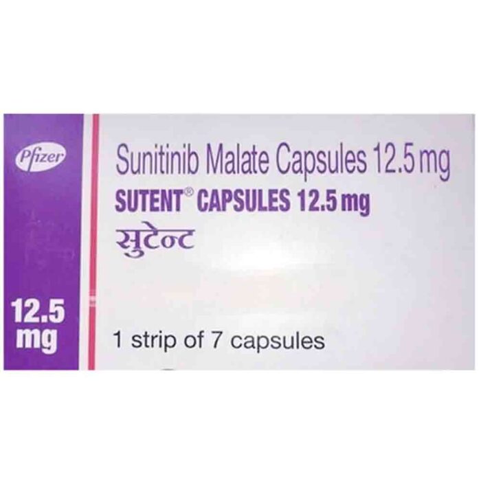 Sunitinib bulk exporter SUTENT 12.5MG CAPSULE third contract manufacturer