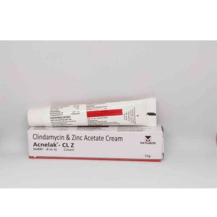 Clindamycin Zinc Acetate Bulk Exporter Acnelak-CLZ Cream third party manufacturer