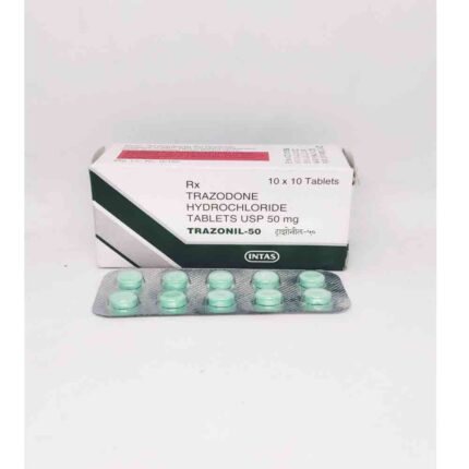 Trazodone bulk exporter Trazonil 50mg Tablet third party manufacturer