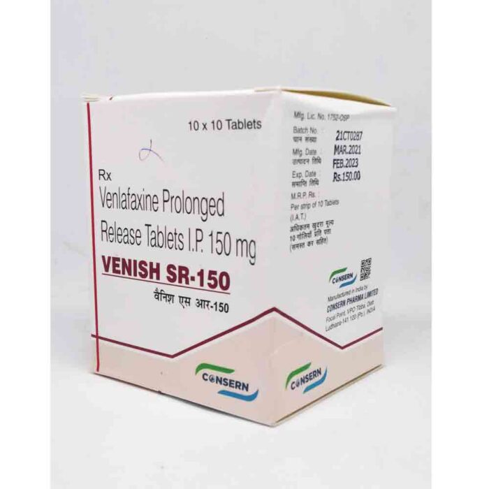 Venlafaxine bulk exporter Venish SR 150mg Tablet third contract manufacturer