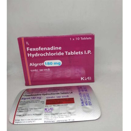 Fexofendine Hydrochloride Bulk Exporter Algrot 180mg Tablet third contract manufacturer