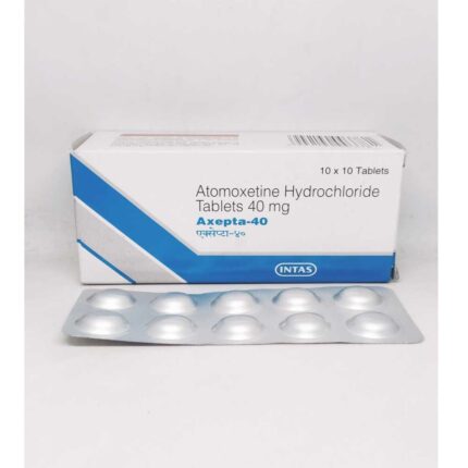 Atomoxetine bulk exporter Axepta 40mg Tablet Clinical Supply Chain