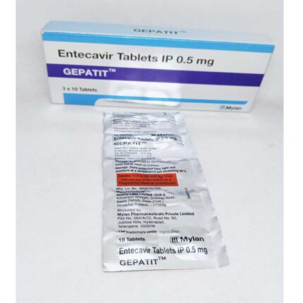 Entecavir bulk exporter Gepatit 0.5mg Tablet Cold Chain Supplies india