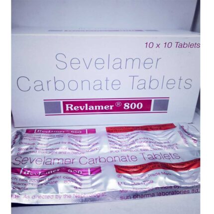 Sevelamer Carbonate Bulk Exporter Revlamer 800mg Tablet Named patient supply