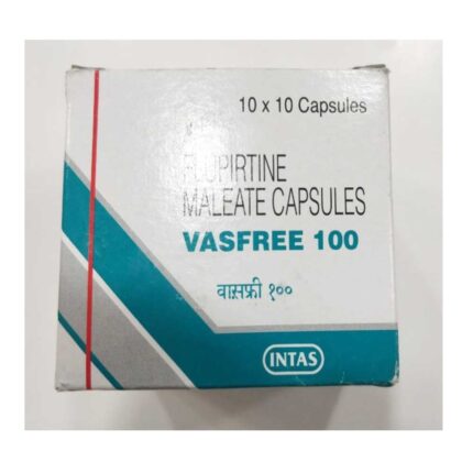 Flupirtine bulk exporter Vasfree 100mg Capsule third contract manufacturer